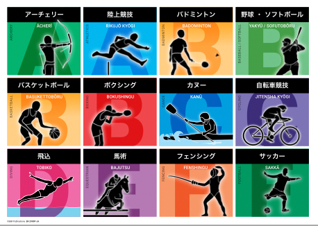 2900P-JA | Japanese Sports Posters + Activity Sheets