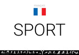 2900P-FR | French Sports Posters + Activity Sheets