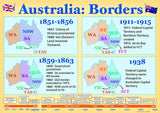 4534P | Australia: Borders, Federation posters