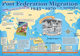 Migration to Australia poster, post Federation 1945–1970