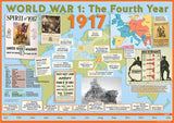4591P | World War 1: Year by Year poster set