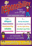 4605P | Respect, Responsibility, Rights Poster set