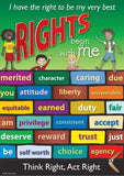 4605P | Respect, Responsibility, Rights Poster set