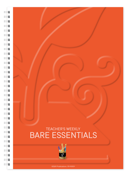 9000Y · Teacher's Weekly Bare Essentials Undated Planner