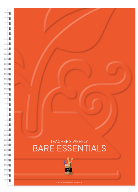 9000Y · Teacher's Weekly Bare Essentials Undated Planner
