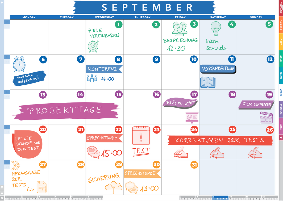 9000e | UNDATED Interactive Planner – E&R Publications
